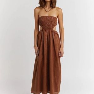 NWT dissh linen midi